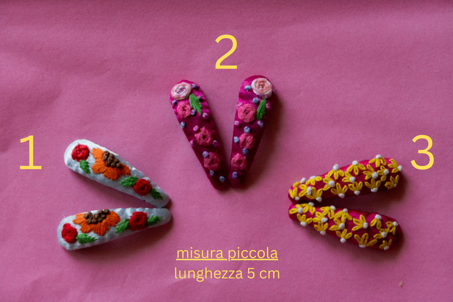 Fermaglietti per capelli piccoli