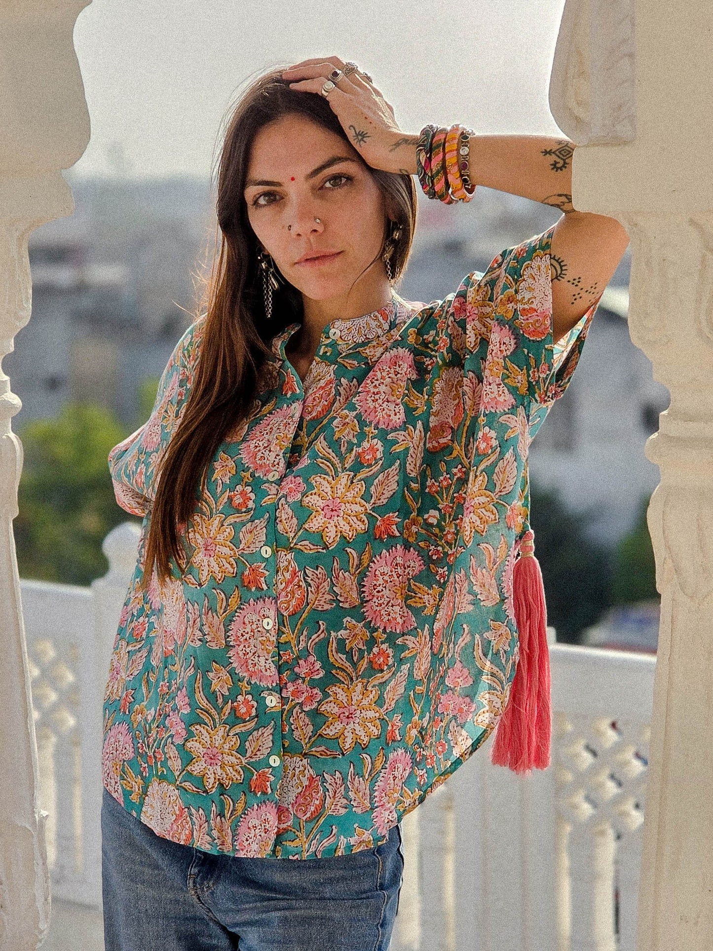Camicia Padma Turchese