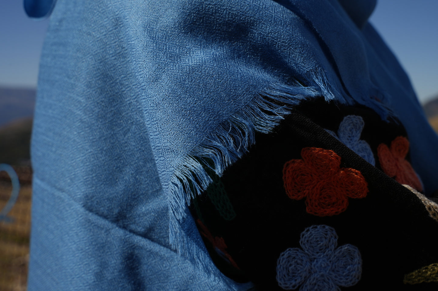 Sciarpa Ceruleo - 100% lana