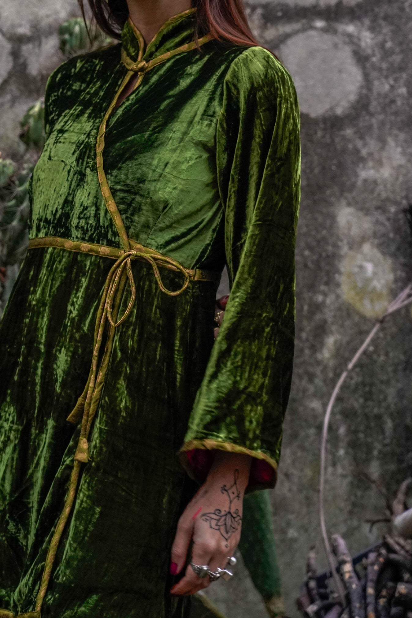 Abito Rajkumari verde