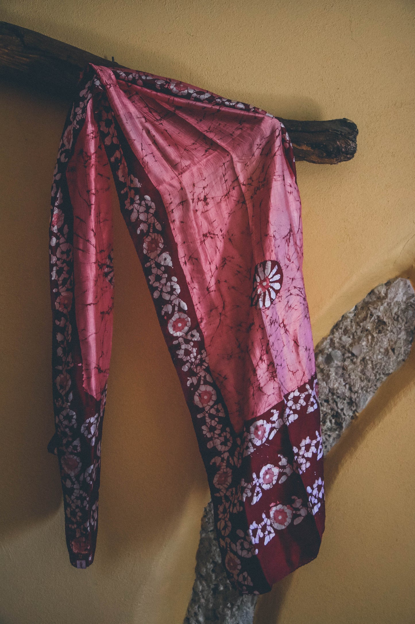 Foulard Batik 100% seta #001