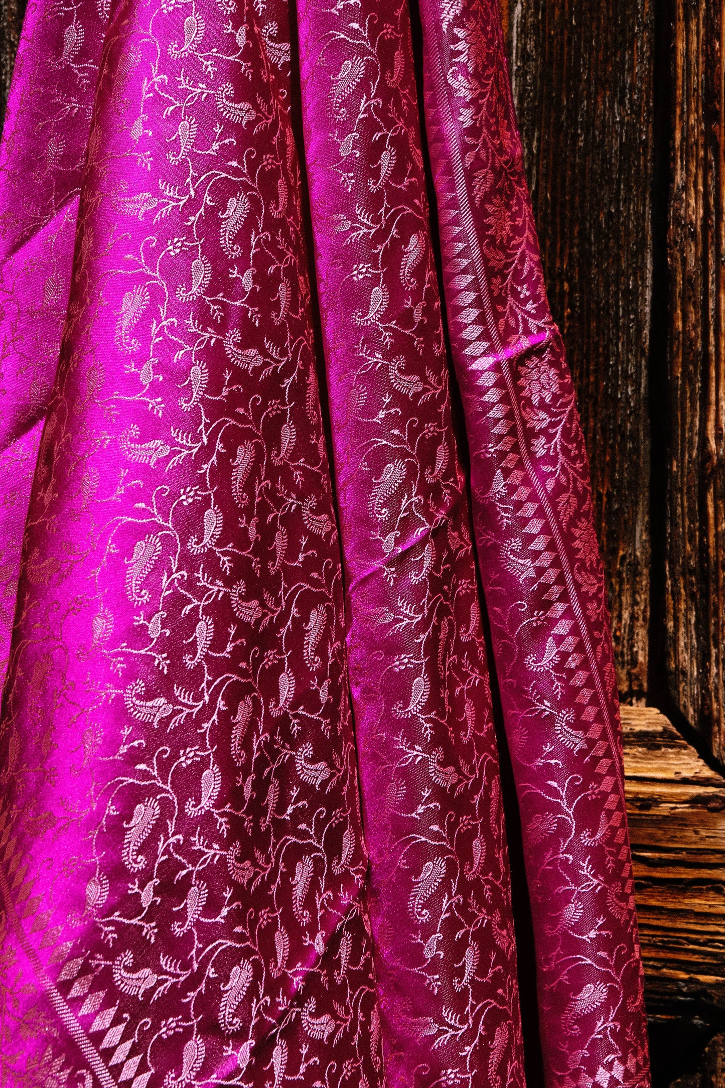 Foulard Swami #015 fuxia e rosa