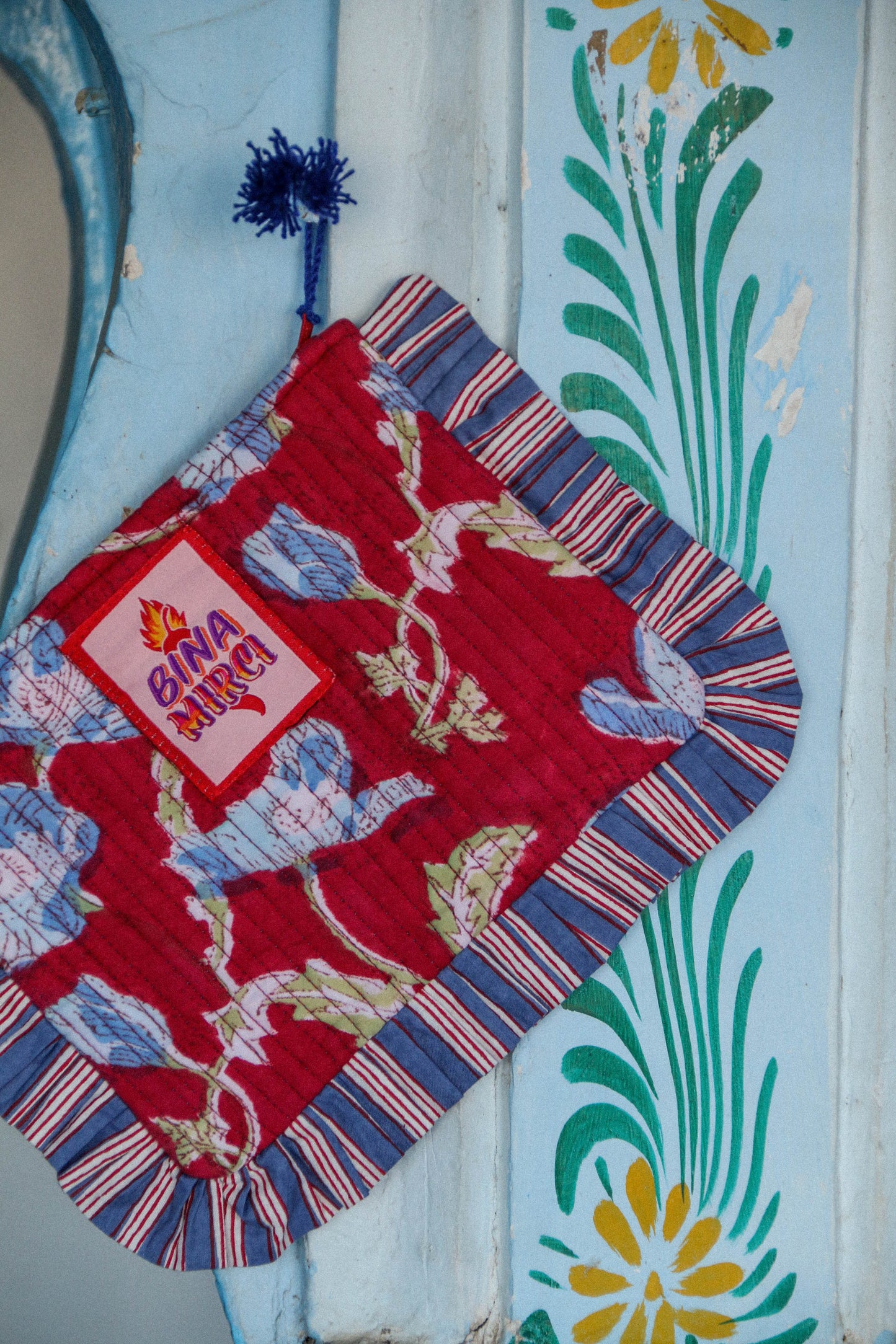 Pochette Kila rossa e azzurra