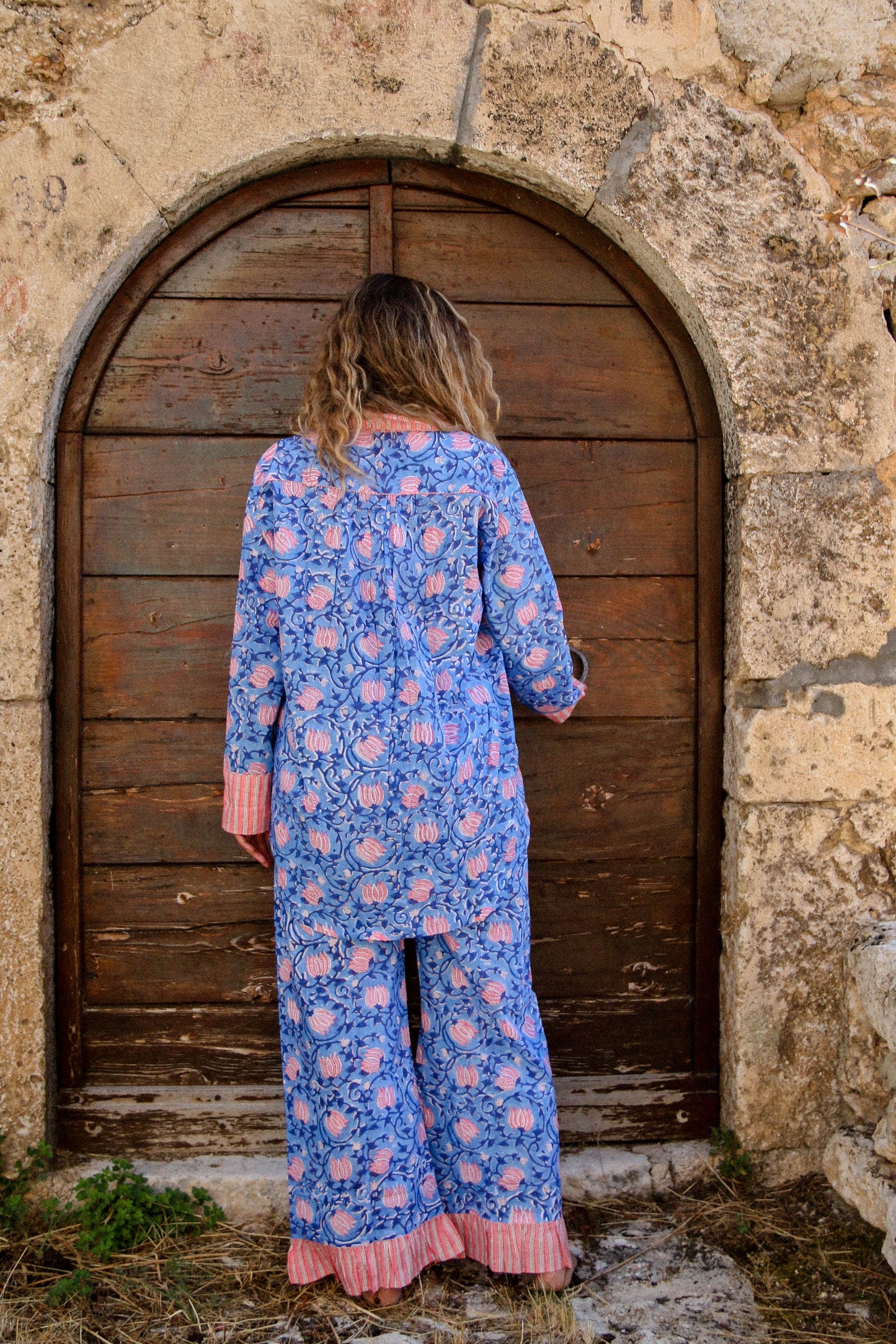 Pigiama Azzurro e Rosa
