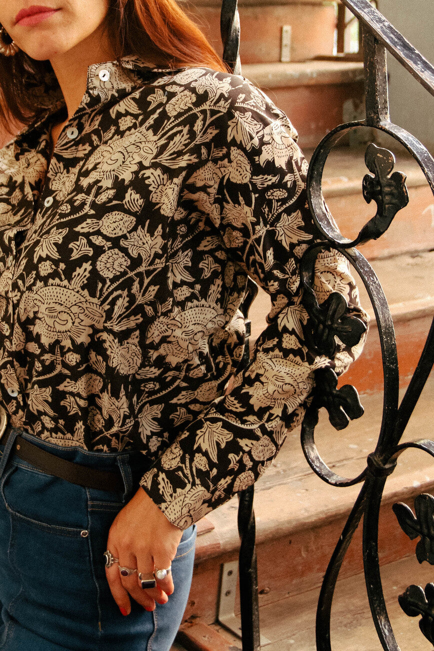 Camicia Aisha Nera
