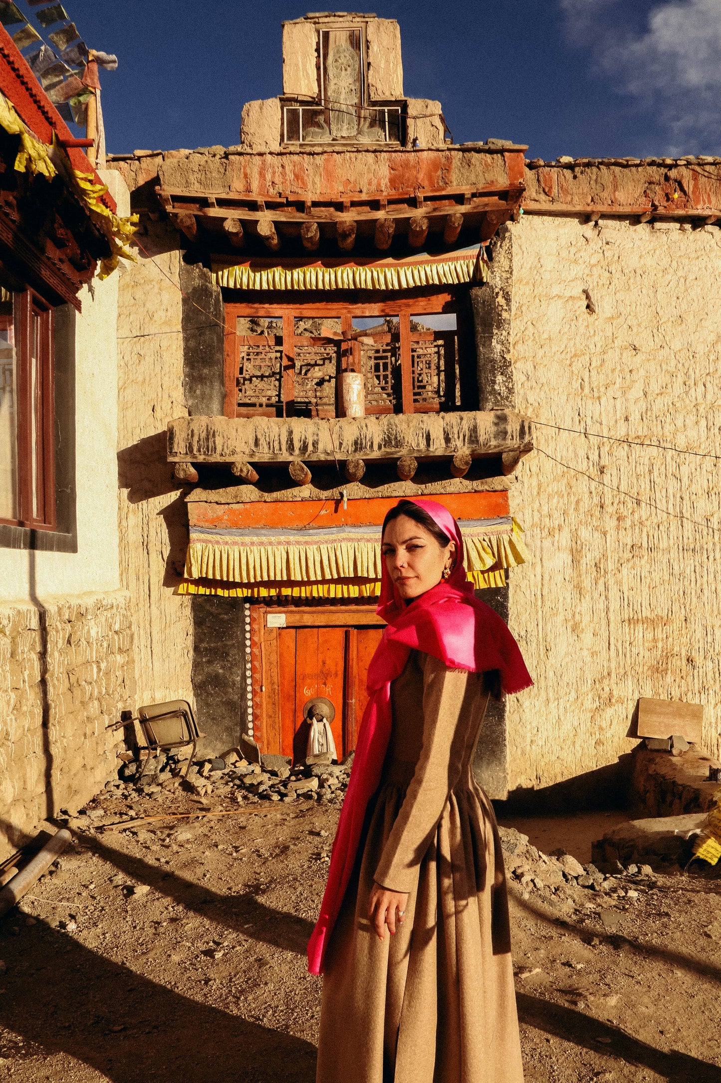 Sciarpa rani - 100% lana