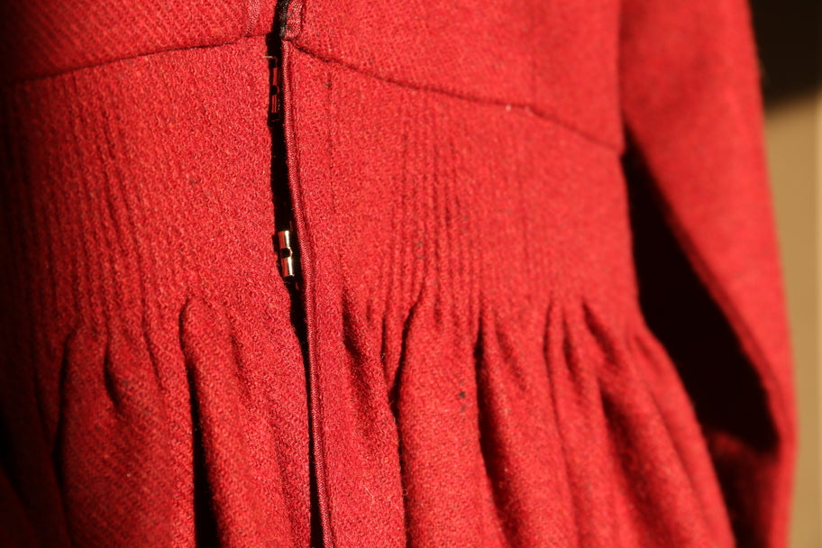 Soprabito Noor bordeaux - pezzo unico