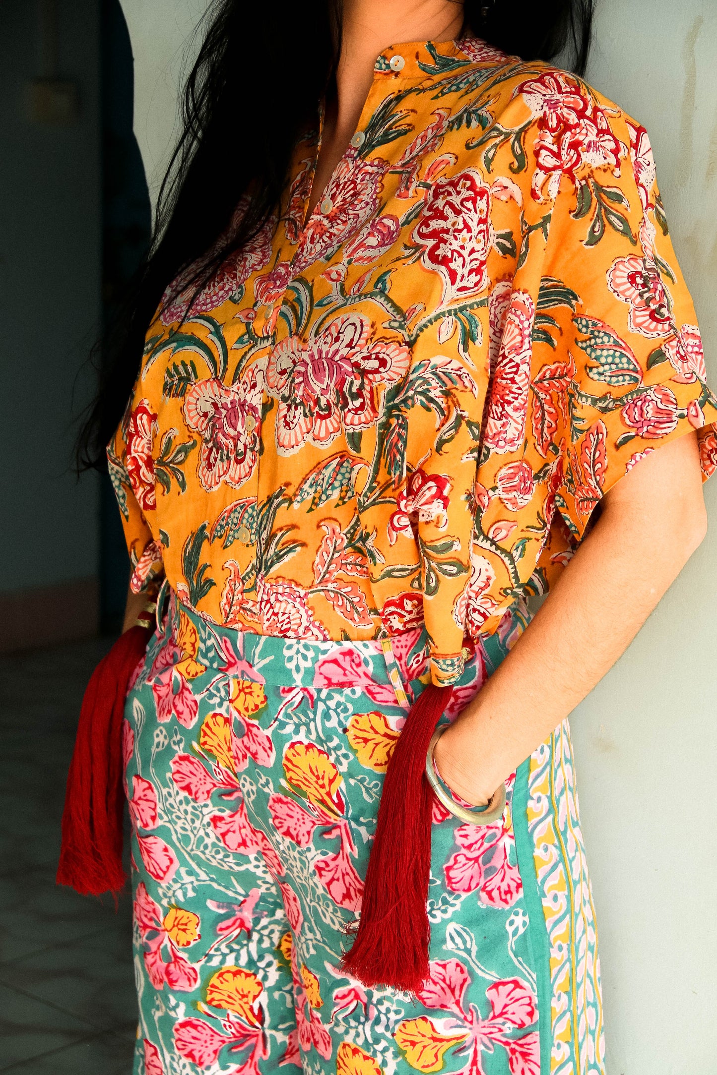 Camicia Padma Senape