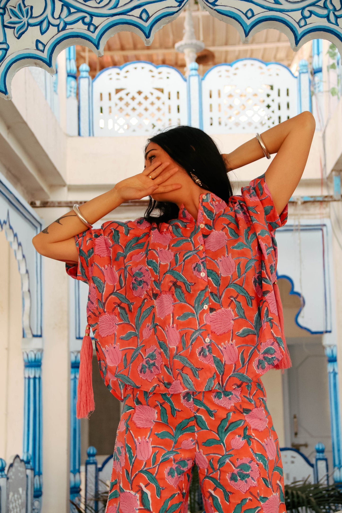 Pantalone Kamal Corallo