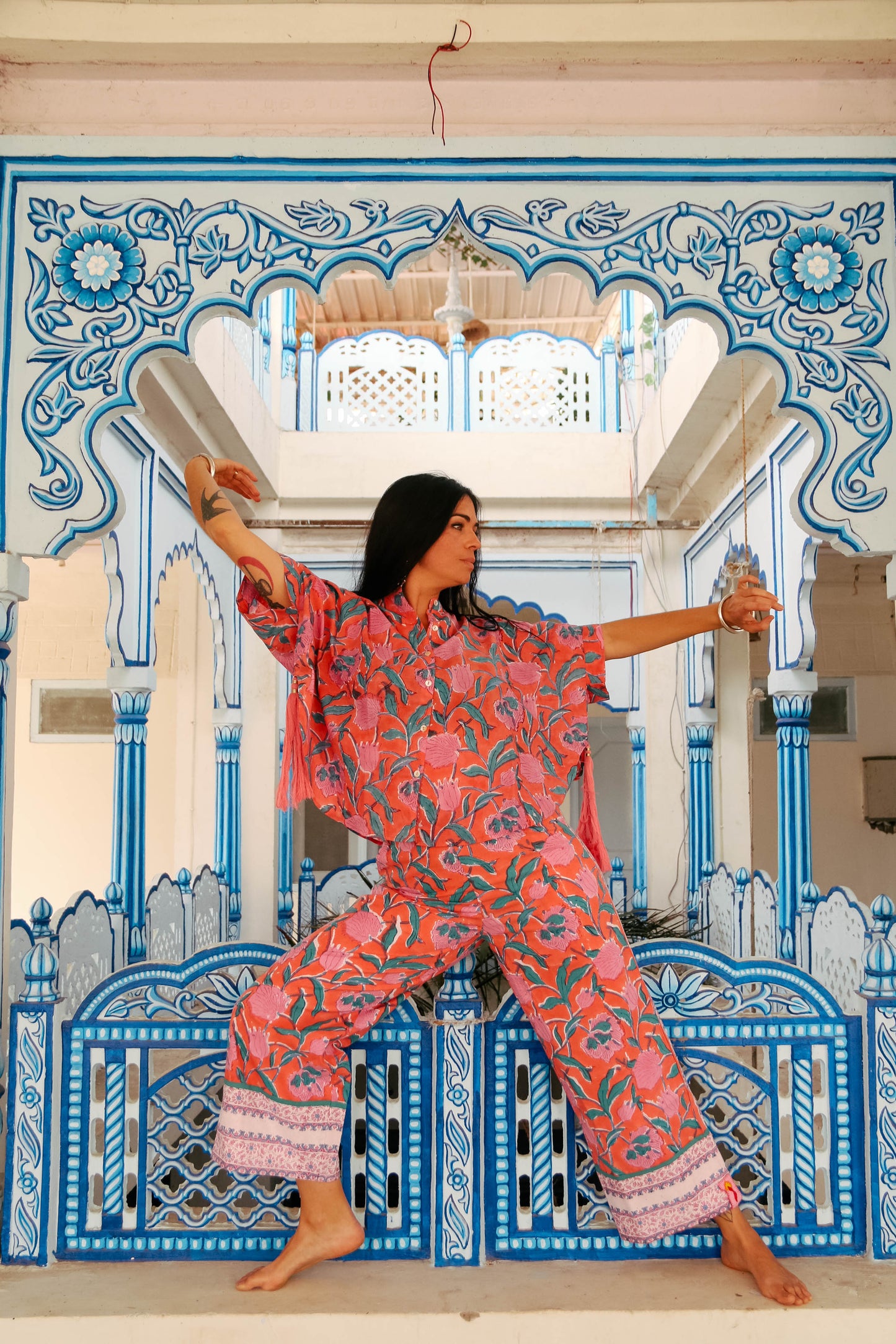 Pantalone Kamal Corallo