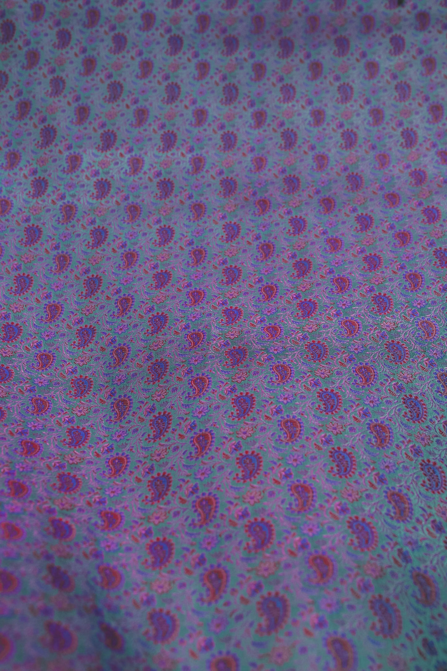 Foulard Yantra #007 celeste paradiso