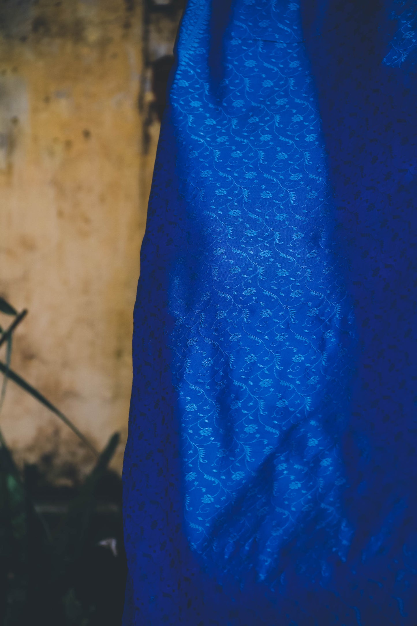 Foulard Hari #004 toni del blu