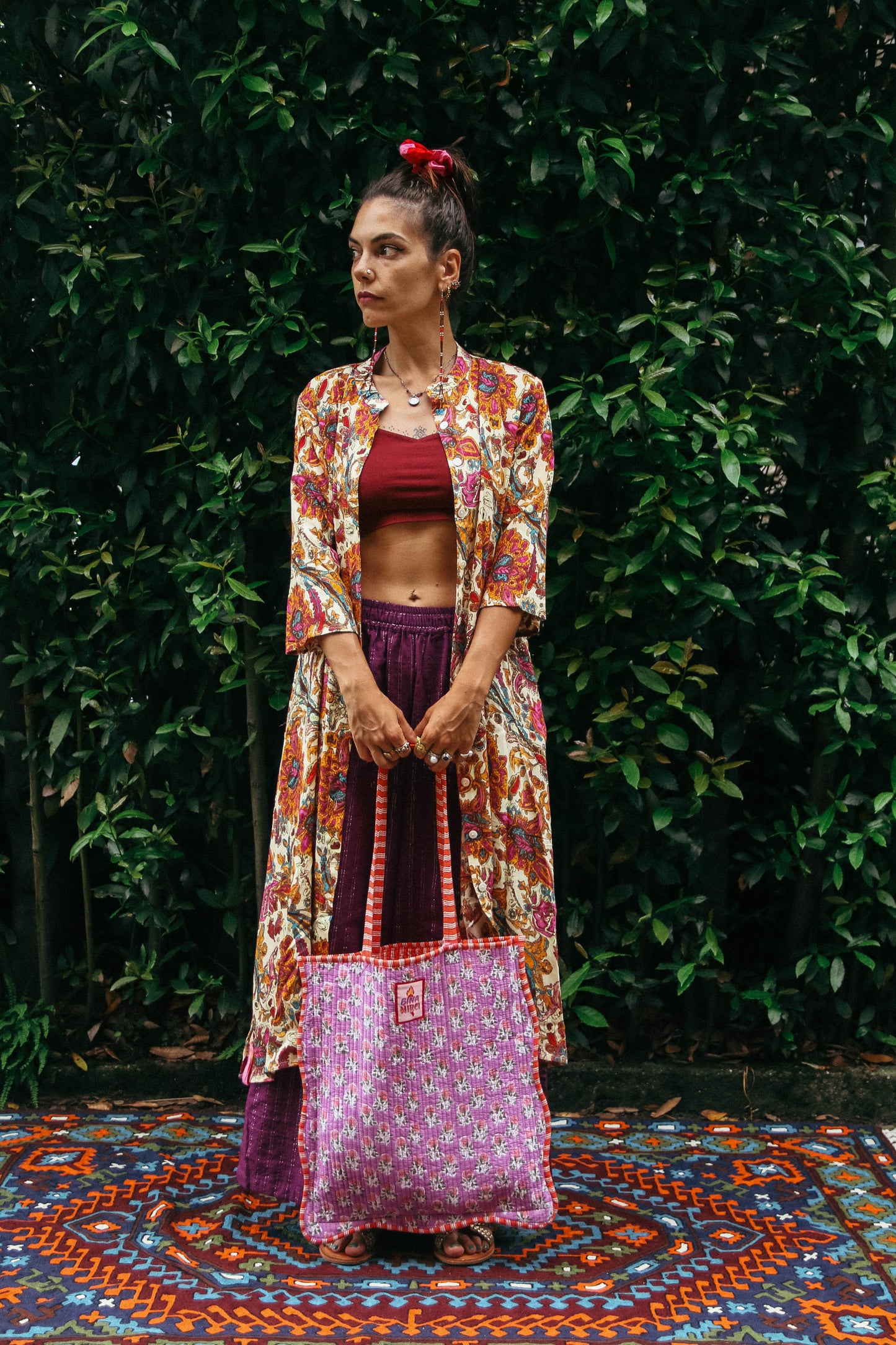Borsa Mudra Gulabi