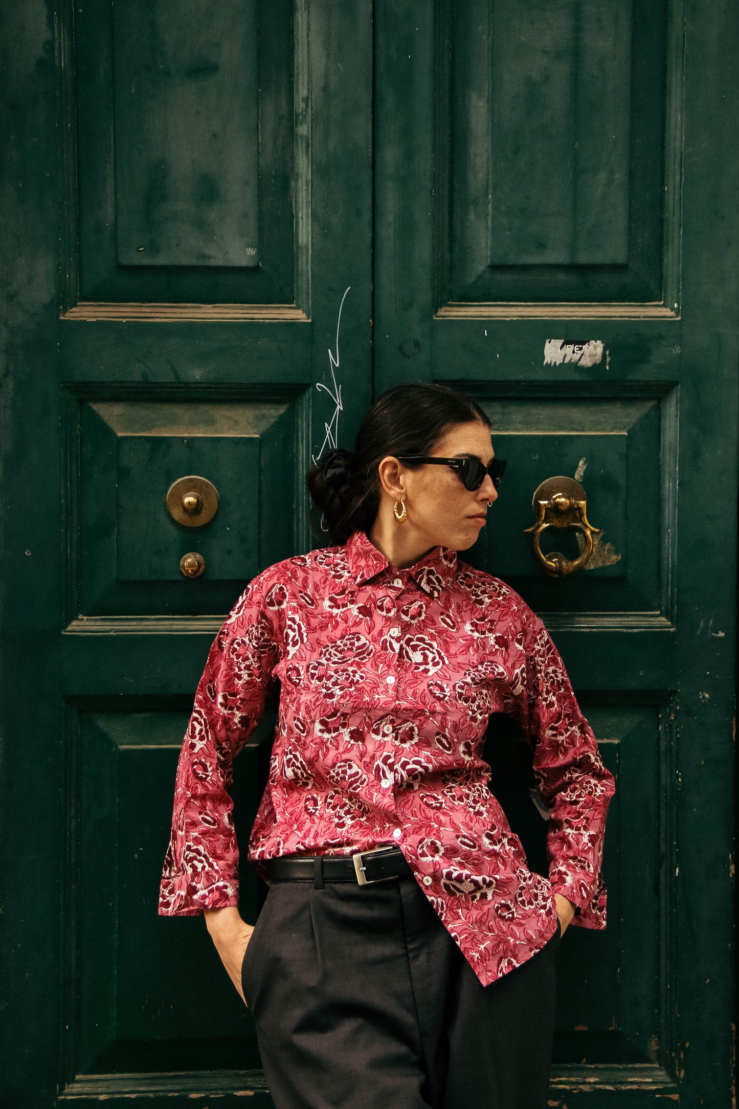 Camicia Aisha Toni del Viola