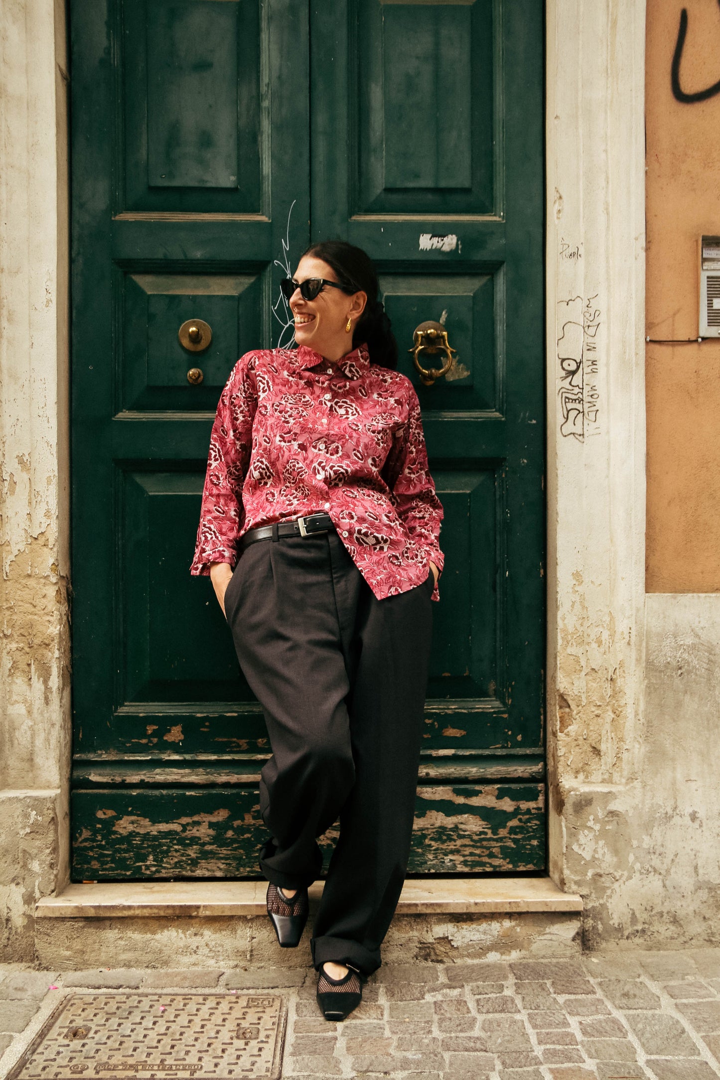 Camicia Aisha Toni del Viola