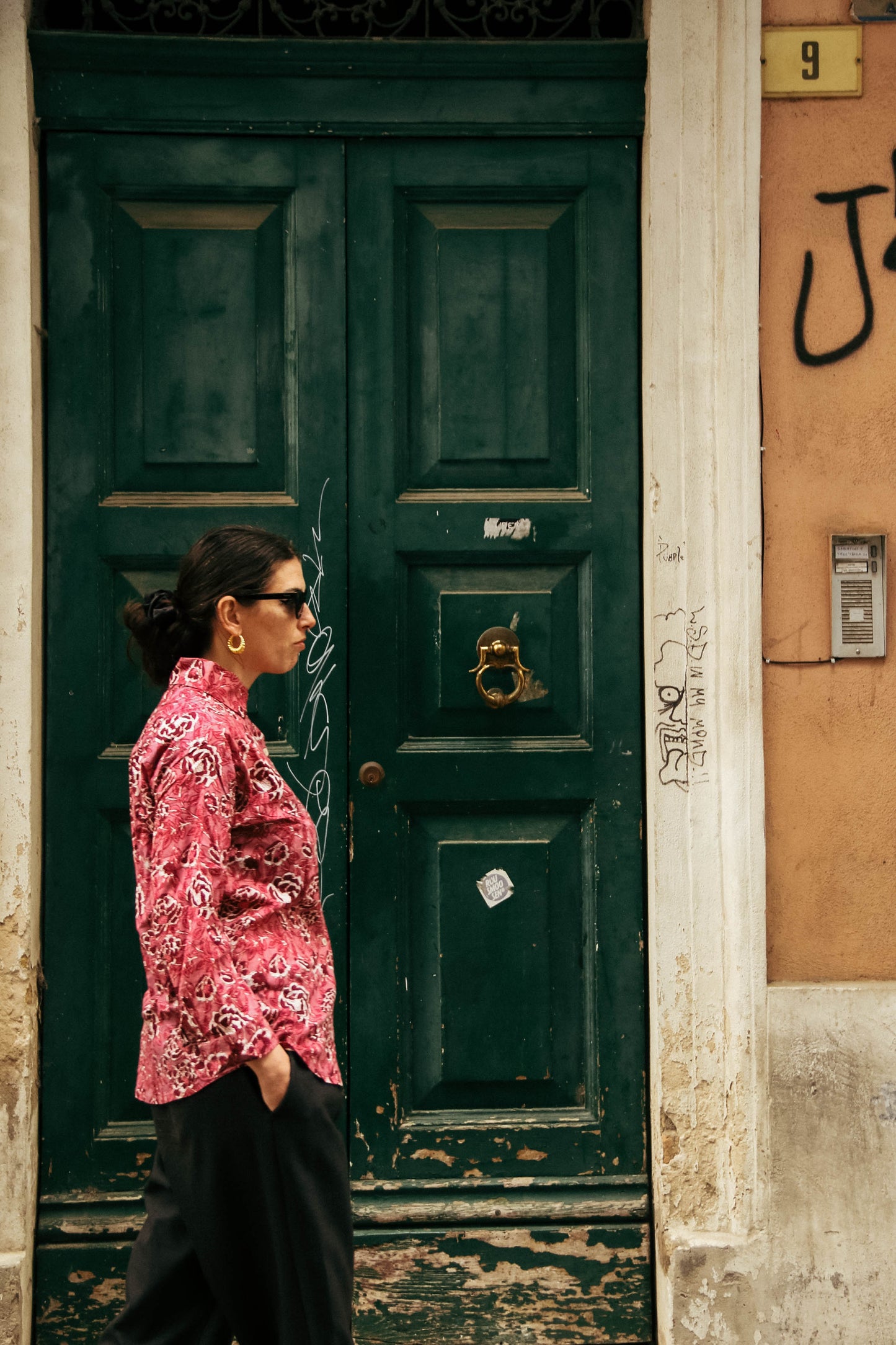 Camicia Aisha Toni del Viola