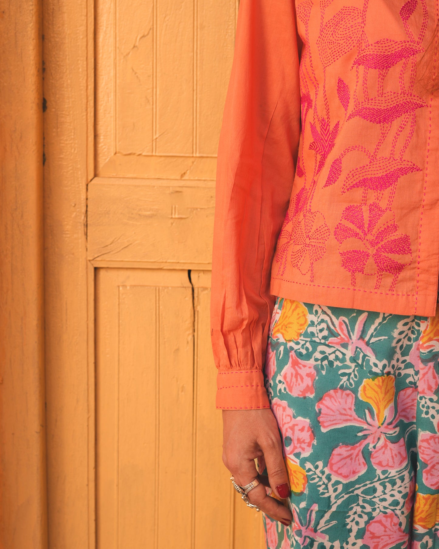 Pantalone Kamal Turchese