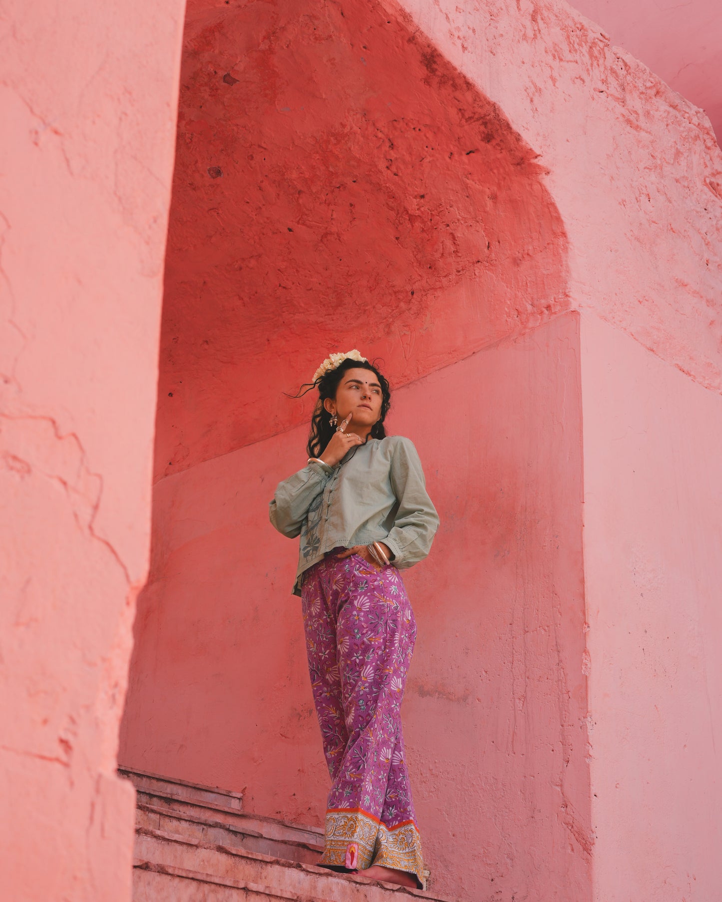 Pantalone Kamal Lilla
