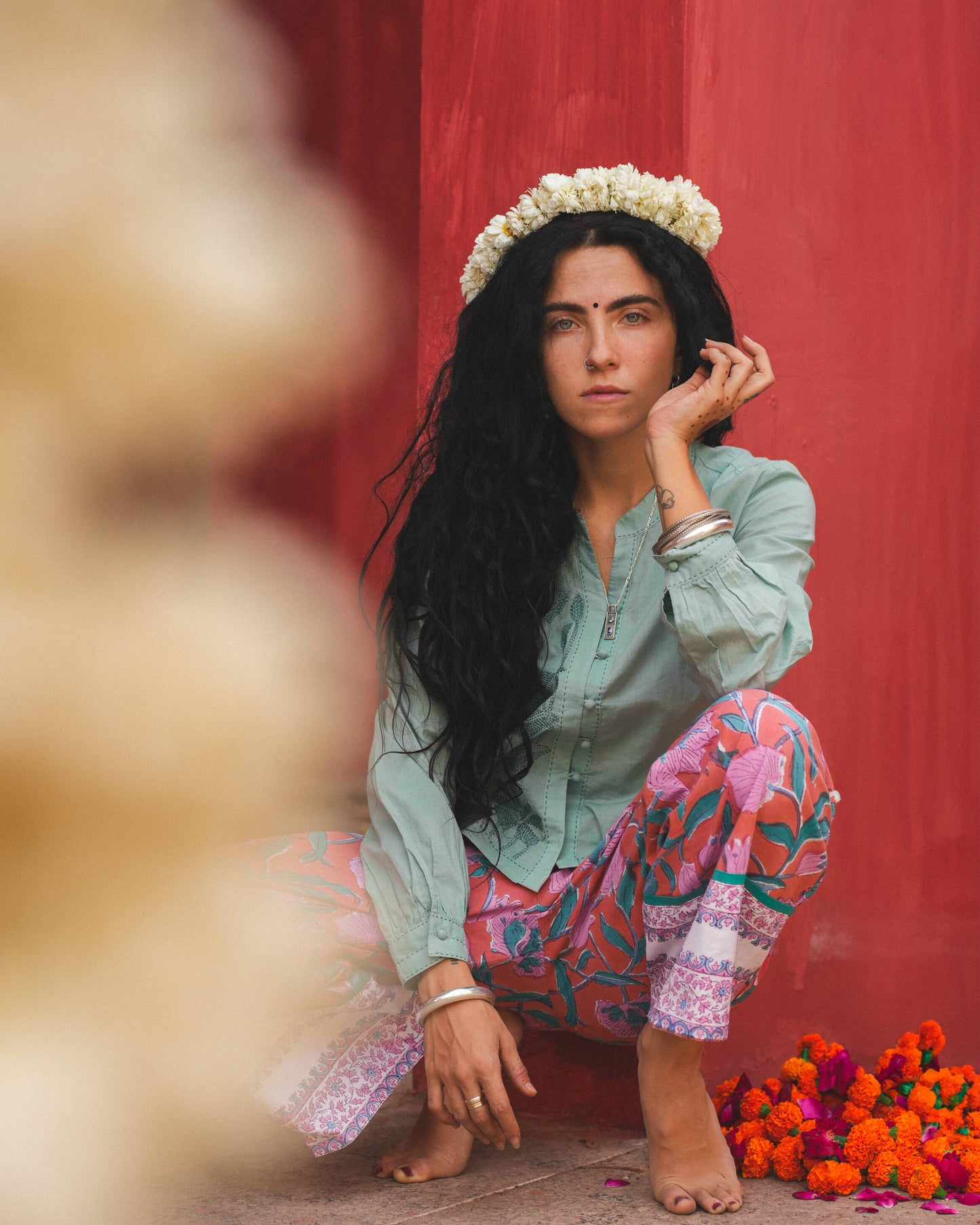 Pantalone Kamal Corallo