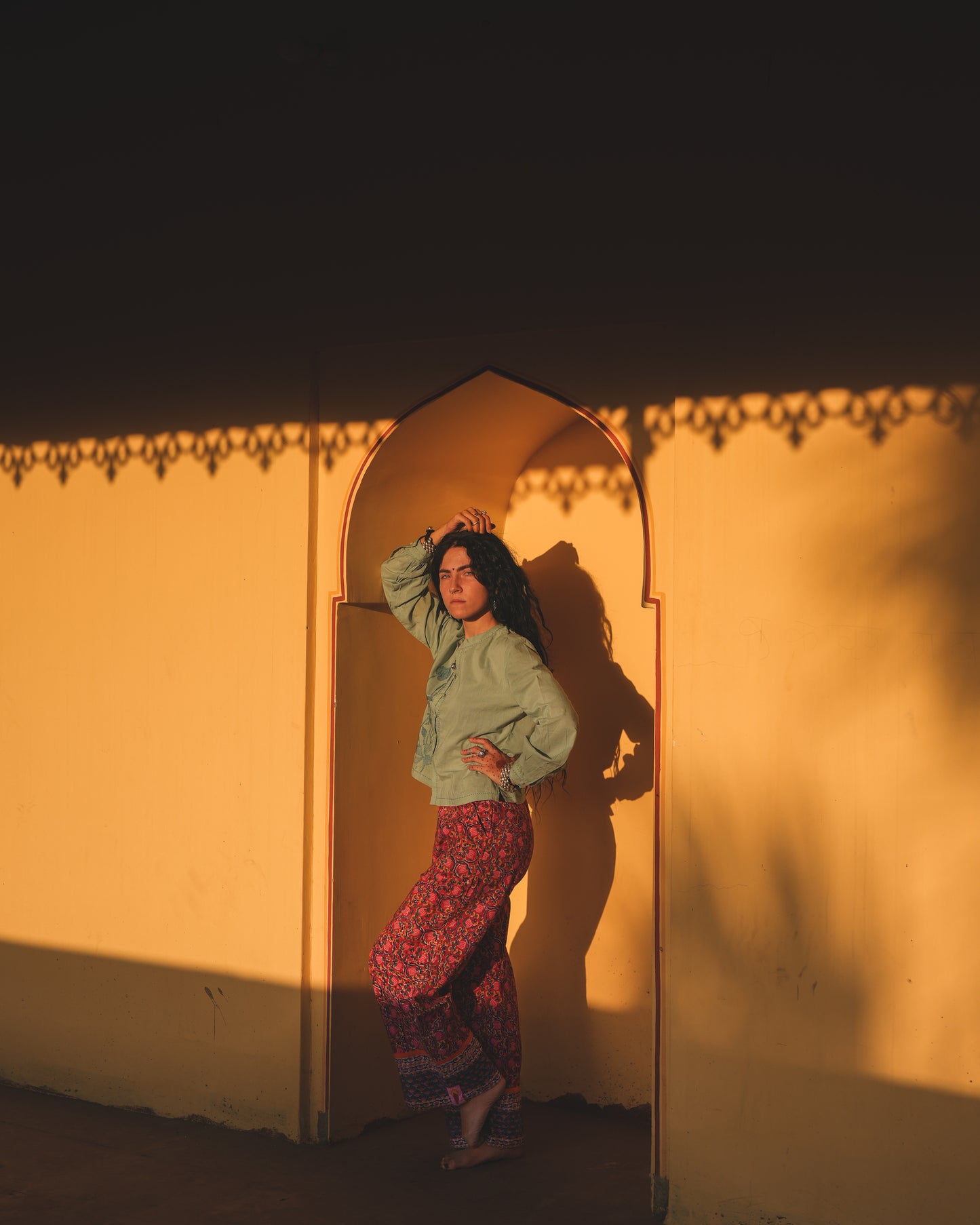 Pantalone Kamal Rosso