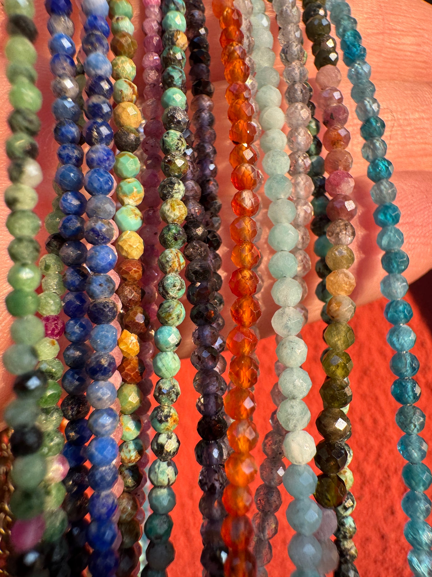 Collane di pietre vere