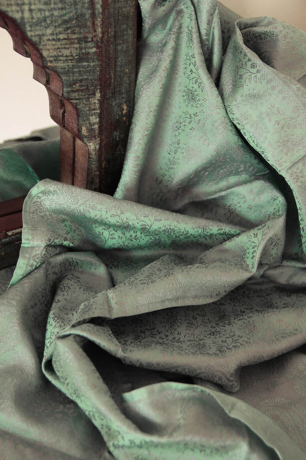 Foulard Hari #013 verde acqua tenue