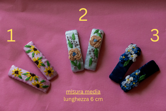 Fermaglietti per capelli medi