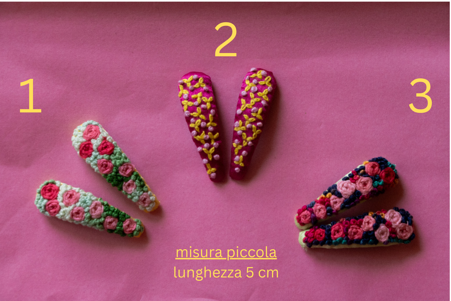 Fermaglietti per capelli piccoli