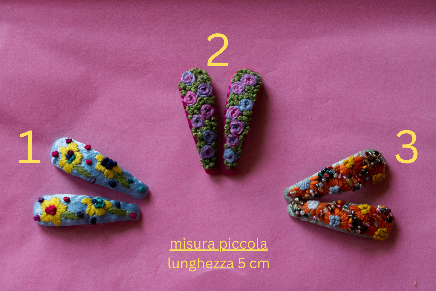 Fermaglietti per capelli piccoli