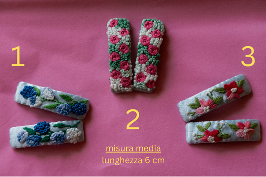 Fermaglietti per capelli medi