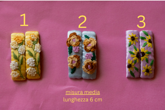 Fermaglietti per capelli medi