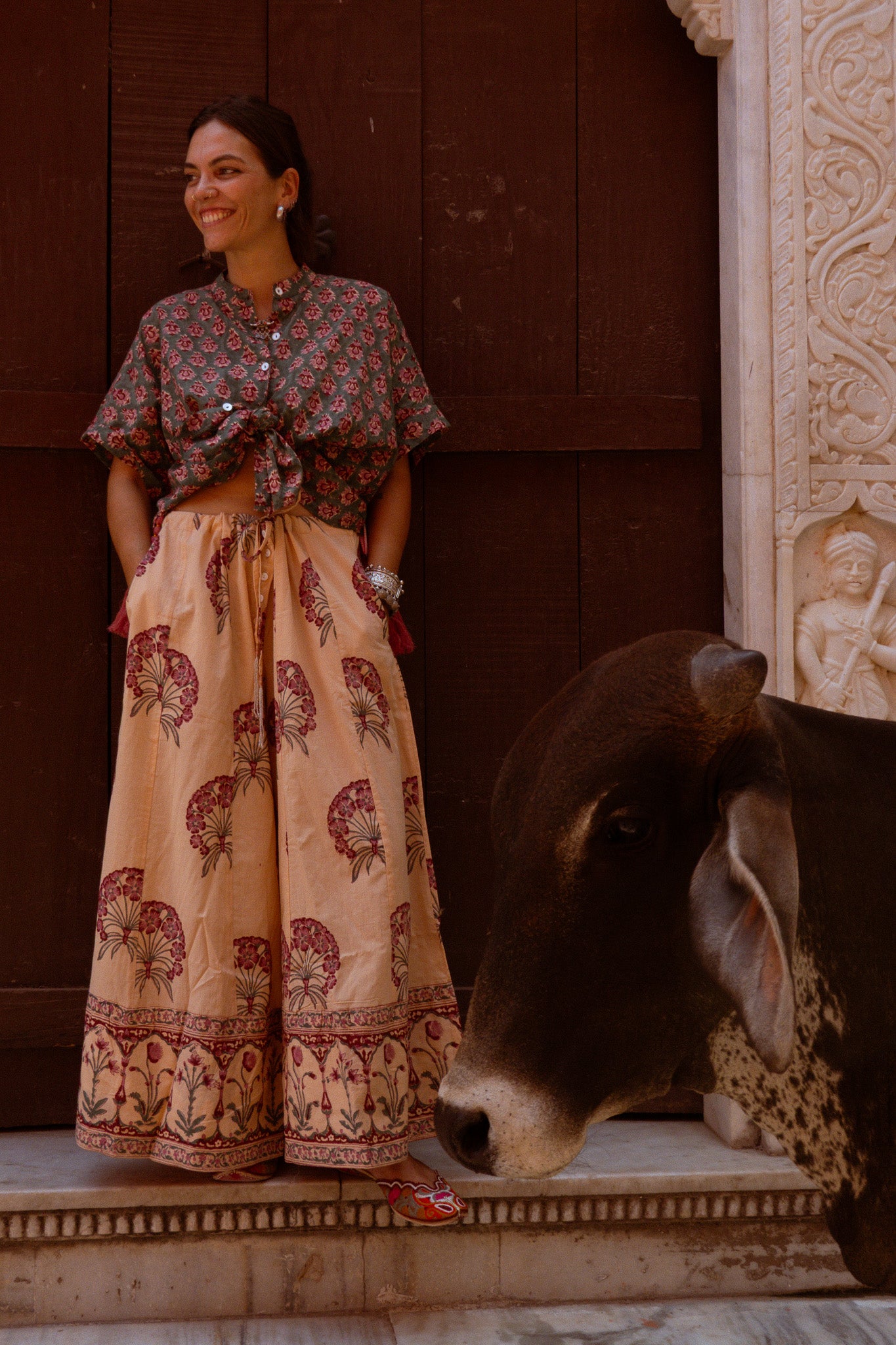 Pantaloni Anjali Mogra