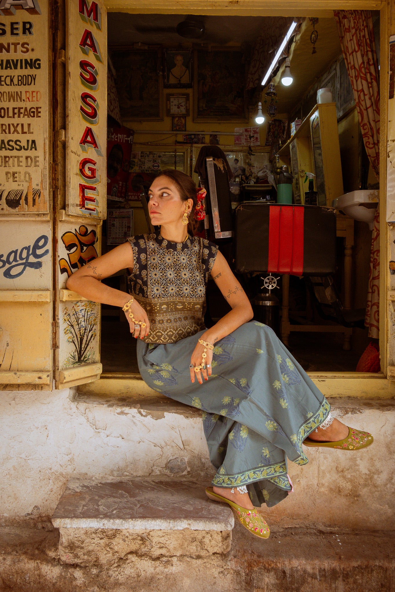 Pantaloni Anjali Pipal