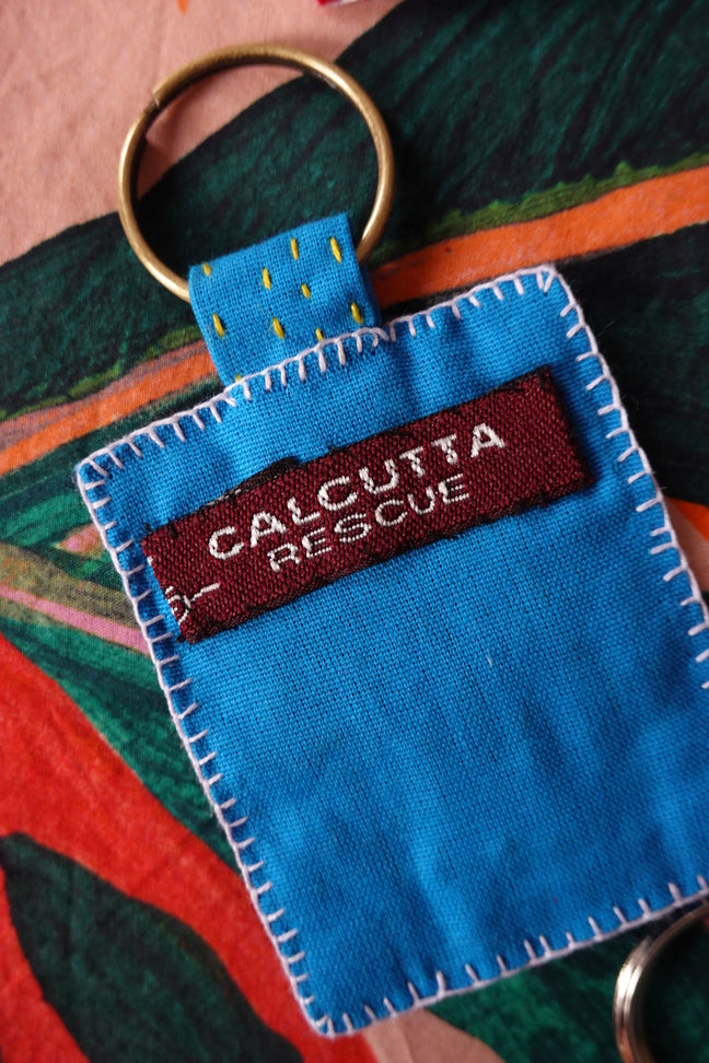 Portachiavi ricamati a mano - Calcutta Rescue