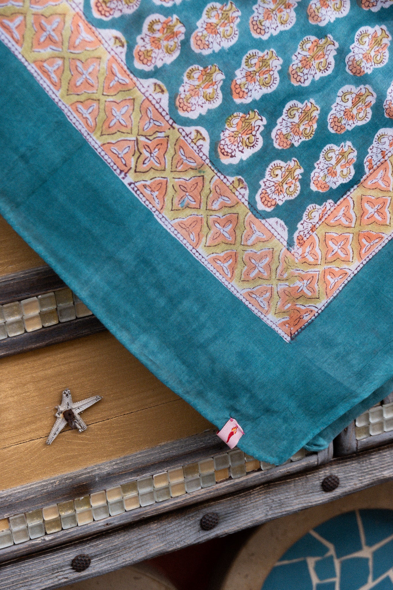 Pareo - Foulard Hara oltremare