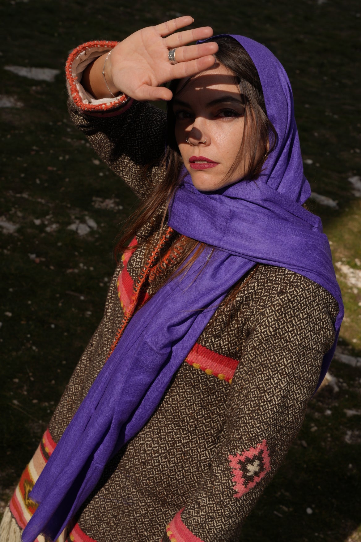 Sciarpa Iris - 100% lana