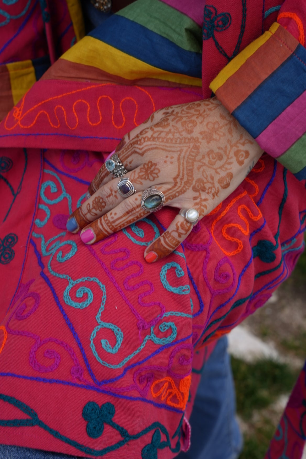 Giacca Suzani Anemone