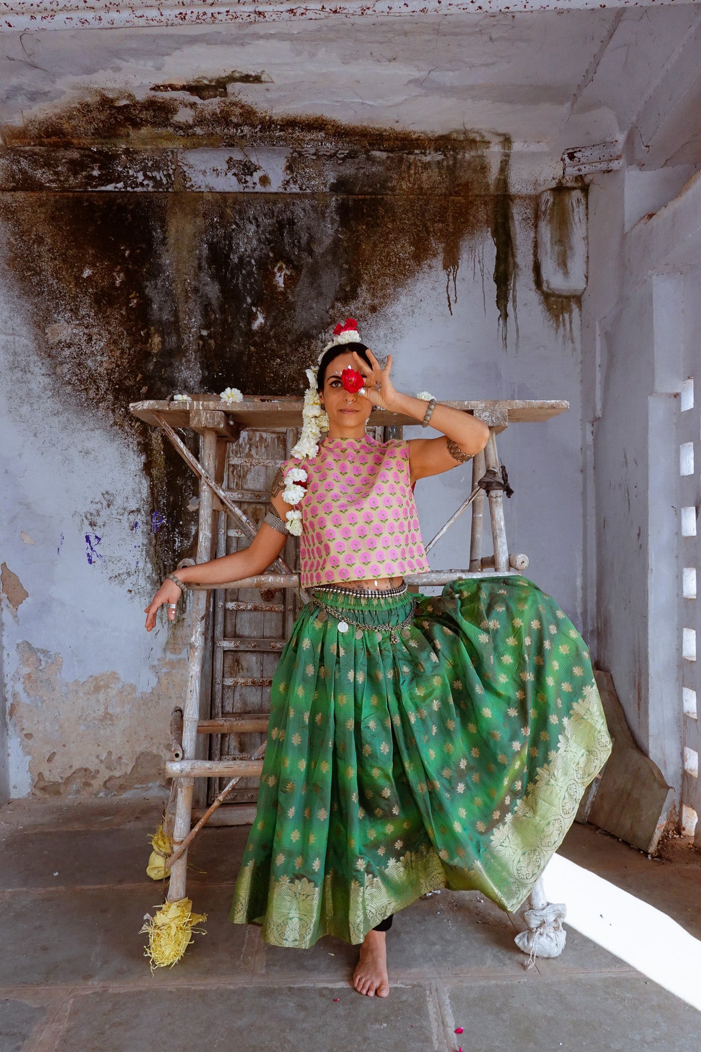 Top Zardozi Mohini