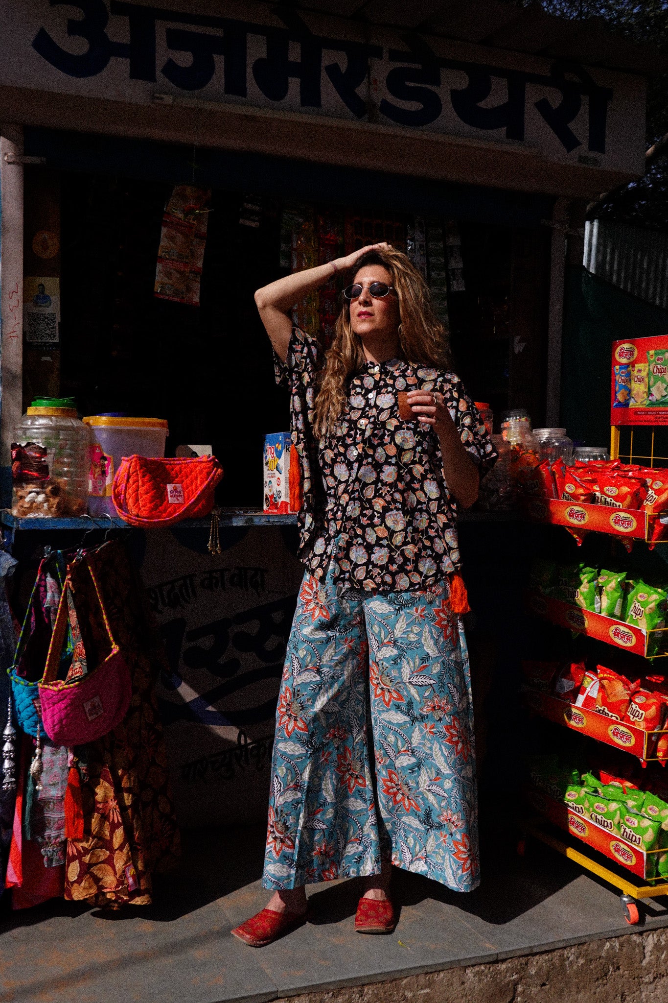 Pantaloni Indira Tulsi