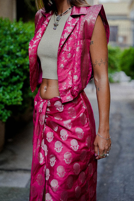 Gilet Zari Fragola 1