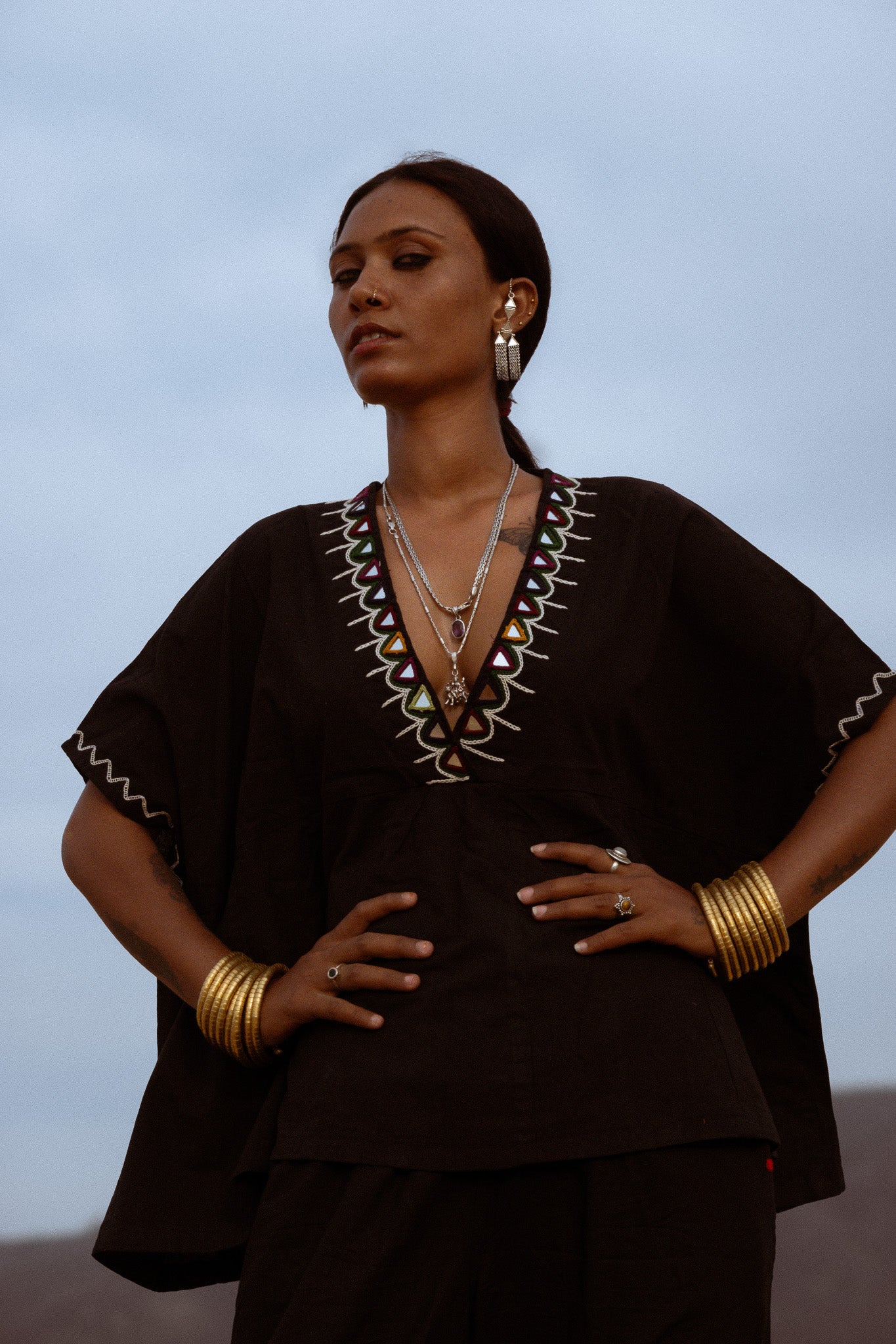 Blusa Manju Darpan
