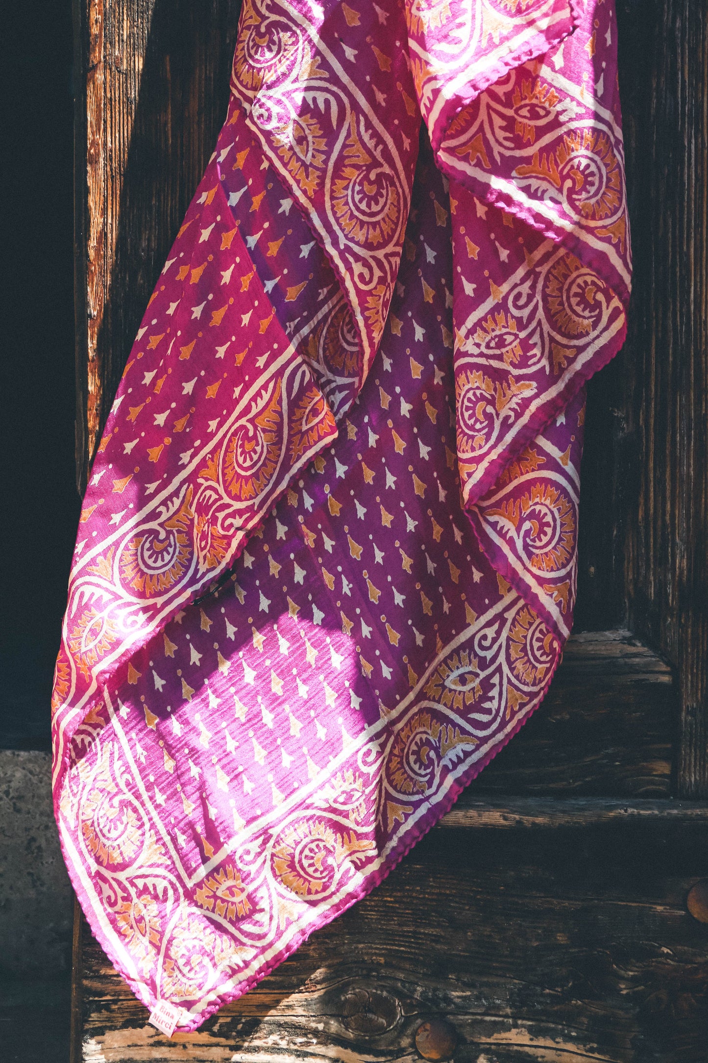 Foulard Batik 100% seta #007
