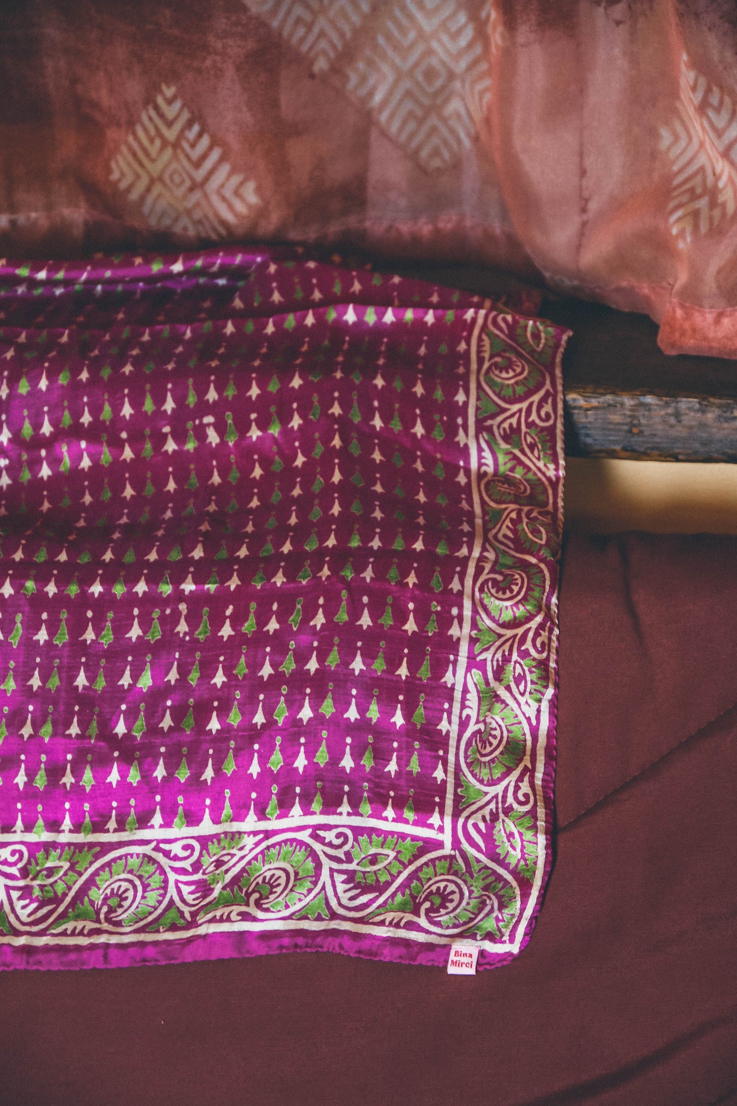 Foulard Batik 100% seta #006