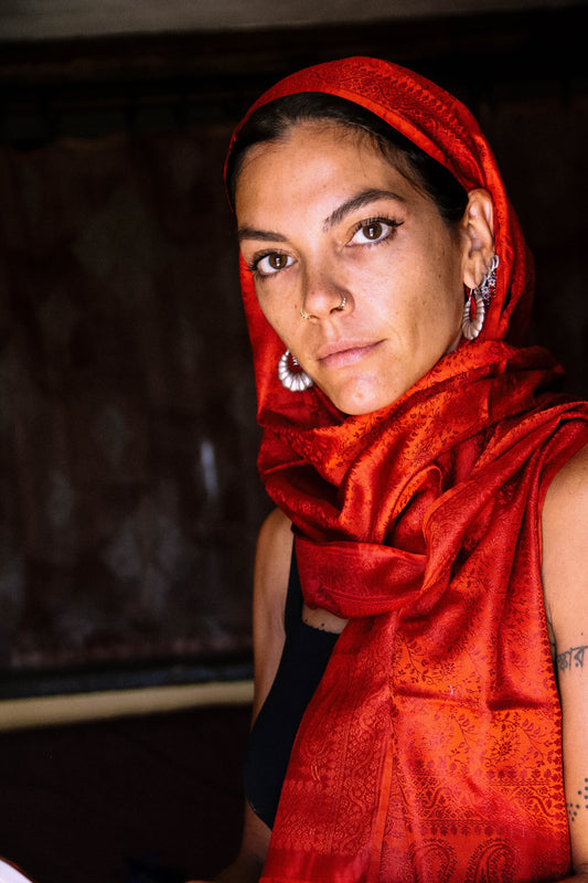 Foulard Swami #026 ruggine