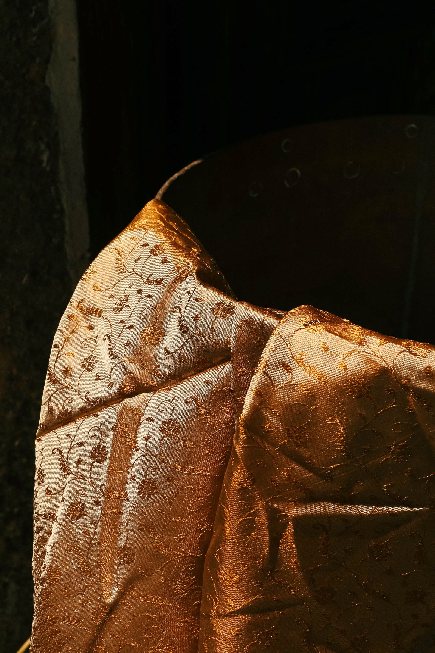 Foulard Hari #041 champagne oro