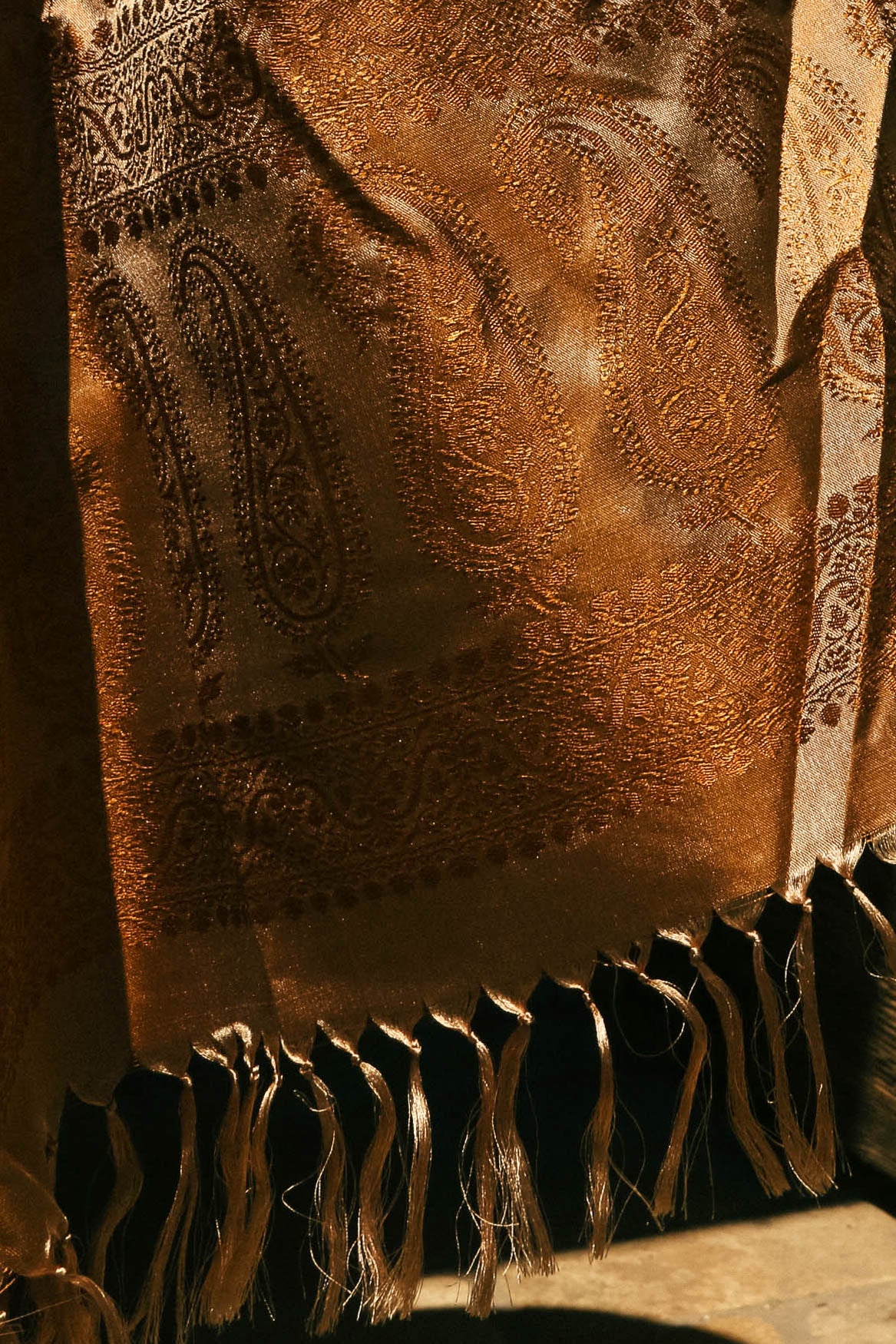 Foulard Hari #041 champagne oro