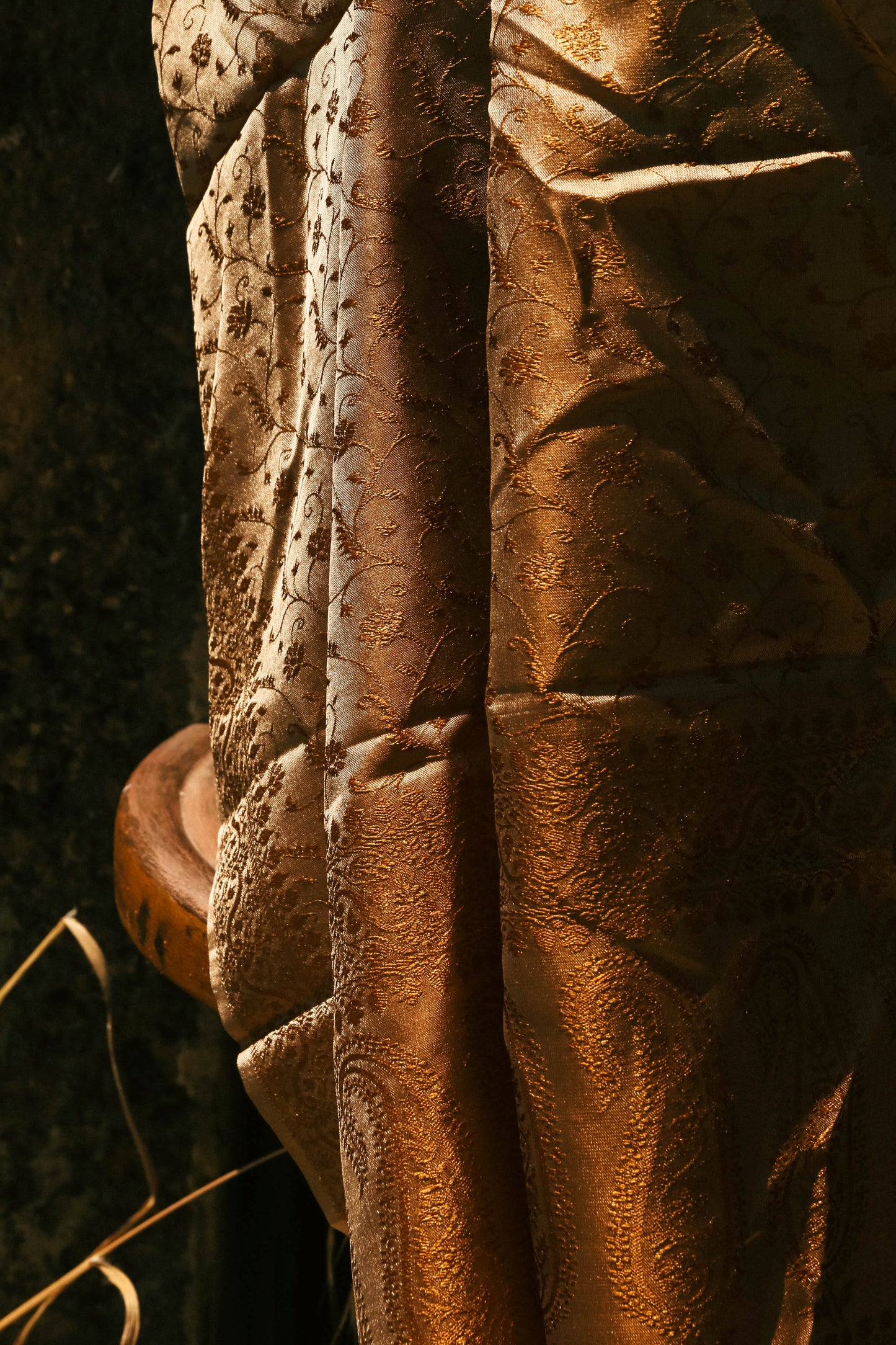 Foulard Hari #041 champagne oro