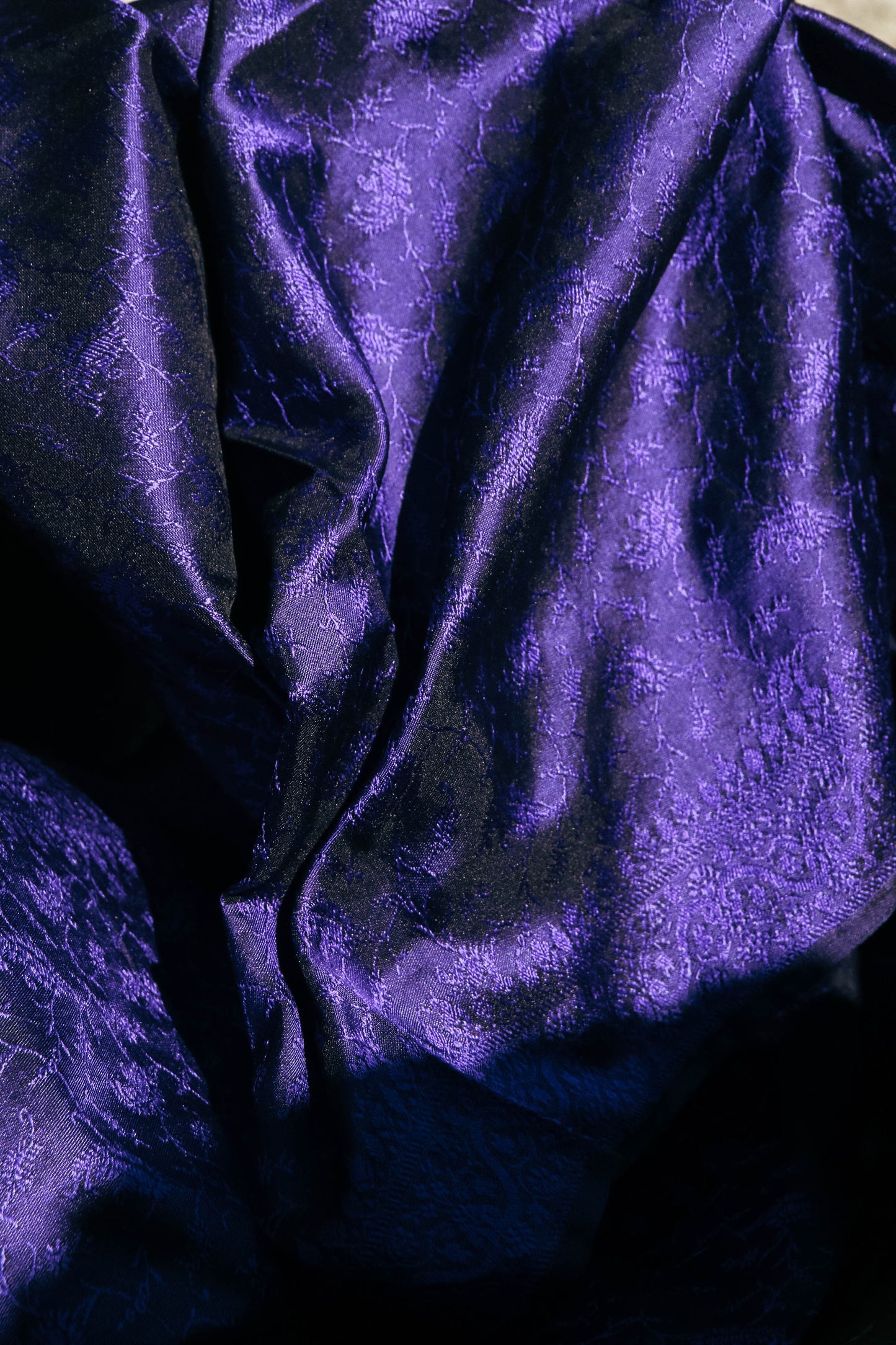 Foulard Hari #045 viola e blu