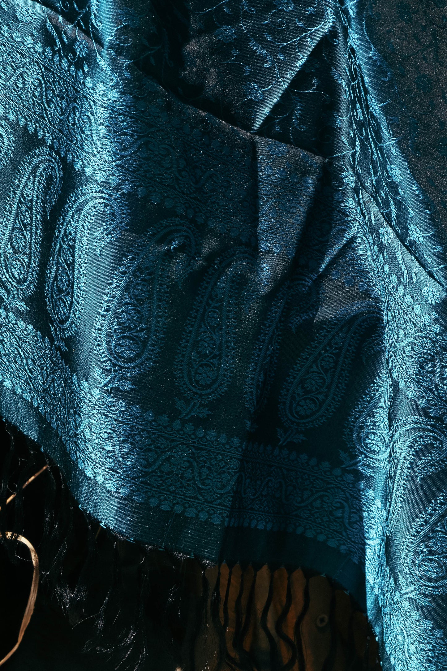 Foulard Hari #048 blu e nera