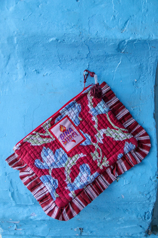 Pochette Kila rossa bordeaux